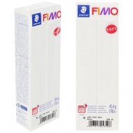 Полімерна глина (пластика) Fimo Soft 454г (000) Біла (8021-0)