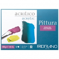 Склейка для акрилу Fabriano Pittura 25х35см 400 г/м2  середнє зерно (40002535)