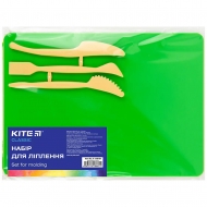 Набір для ліплення Kite Classic дощечка + 3 стеки зелений (K-1140-04)