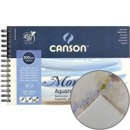 Альбом для акварелі на спіралі Canson Montval 13,5*21см 300 г/м2 12 аркуш (C200807156)