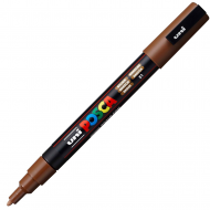 Маркер акриловий Uni Posca PC-3M 0,9-1,3 мм коричневий (PC3M94)