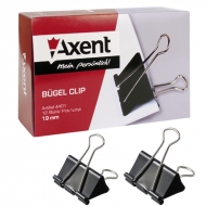 Біндери для паперу Axent 19 мм 12 шт (4401-A)