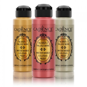 Фарба акрилова Cadence з ефектом золочення Waterbased Gilding Paint 70 мл в асортименті