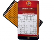 Олівці чорнографітні Koh-i-Noor 1500 Technic НВ-10Н 12 шт. (1502.І)