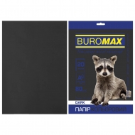 Папір кольоровий DARK А4 80г/м2 20л чорний (BM.2721420-01)