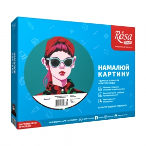 Набір акрилова живопис по номерам Rosa Talent Амелі (N0001394)