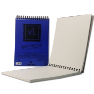 Альбом для акварелі на спіралі Canson XL Mix Media Medium grain 300г/м2 21*29,7см 30 ар (C200807215)