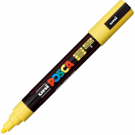 Маркер акриловий Uni Posca PC-5M 1,8-2,5 мм жовтий (PC5M23)