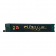 Грифель для механічного олівця Faber-Castell 0.5 мм Червоний (128521)
