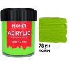 Фарба акрилова Monet 22 мл (78) Лайм (2005178)