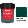Фарба акрилова Monet 22 мл (69) Смарагдова (2006469)
