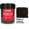 Фарба акрилова Monet 22 мл (95) Чорний шоколад (2008595)