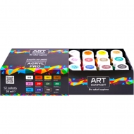 Набір акрилових фарб Art Kompozit 12 кольорів 20 мл (20197), Art Kompozit Набір акрилових фарб Art Kompozit 12 кольорів 20 мл (20197)
