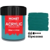 Фарба акрилова Monet 22 мл (66) Бірюзова (2051266)