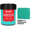 Фарба акрилова Monet 22 мл (65) Турецька зелена (2054665)