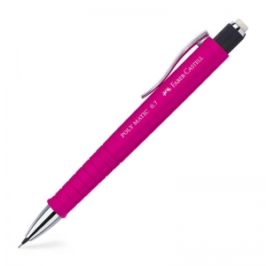 Олівець механічний Faber-Castell Poly Matic 0.7 мм рожевий (133328)