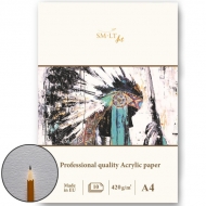 Склейка для акрилу SMILTAINIS PRO CREATE А4 420г/м2 10 арк (TS-10(420)PR)
