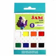 Набір пластики Jam Clay 8х20г Flower (5059007)