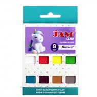 Набір пластики Jam Clay 8х20г Unicorn (5059009)