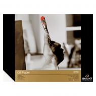 Склеювання для олійних фарб REMBRANDT текстура полотна 300 г/м2 24*32см 10 арк (93052432)