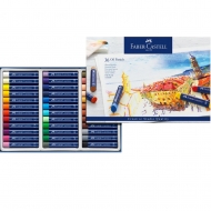 Набір олійної пастелі Faber Castell 36 кольорів синя лінія (127036)
