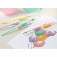 Набір пензликів пастельні кольори Faber-Castell 4 шт (481620)