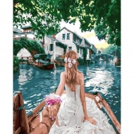 Картина за номерами BrushMe 40 * 50см Йди за мною. Залив тропіків (PGX25417)