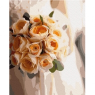 Картина за номерами BrushMe 40*50см Букет нареченої (GX37531)