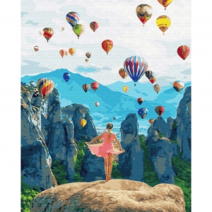 Картина за номерами BrushMe 40*50см Повітряні мрії (GX34846)