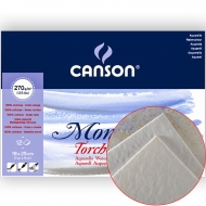 Склеювання для акварелі Canson Montval 18х25 см 270 г/м2 12 арк (C200807323)