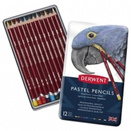 Набір пастельних олівців Derwent Pastel 12 шт. в  металевій коробці (32991)