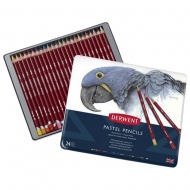 Набір пастельних олівців Derwent Pastel 24 шт. в металевій коробці (32992)