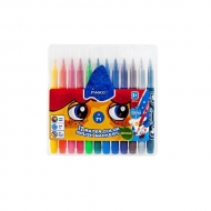 Набір фломастерів-пензликів Marco Super Washable 12 кольорів (1633-12PB)