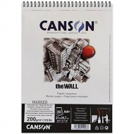 Альбом для маркерів Саnson The Wall А4 200 г/м2 30 арк (C400078797)