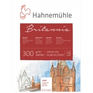 Блок для акварелі Hahnemuhle Britannia СР 24*32 300г 12 арк (10628980)
