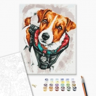 Картина за номерами BrushMe 40*50см Патрон захисник (BS53221)