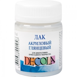 Лак акриловий Decola ЗХК глянсовий 50 мл (352148)