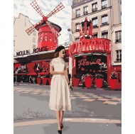 Картина за номерами ідейка 40х50см Moulin Rouge (КНО4657)