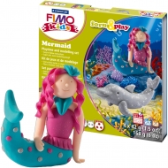 Набір пластики Fimo kids Русалка 4 кольори 42 гр (8034 12 LZ)