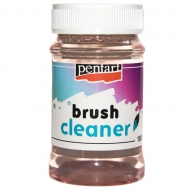 Очищувач пензлів Pentart Brush Cleaner від акрилових фарб 100 мл (20262)
