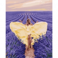 Картина за номерами BrushMe 40 * 50см Чарівність в лавандовому поле (GX27958)