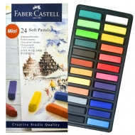 Набір пастелі м'якої Faber-Castell GoldFaber половинки 24 кольори (128224)