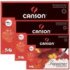 Блок паперу для масла Canson Figueras 290г/м2 в асортименті (C20085722all)