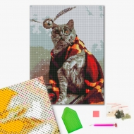 Алмазна мозаїка 40*50см Brushme Котик ловець снітчу (DBS0029)