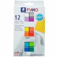 Набір пластики Fimo 12х25гр Brilliant Colours (8023C12-2)