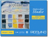 Склеювання для акварелі Fabriano Watercolor середнє зерно A4 27х35см 300г/м2 75 арк (75302735)