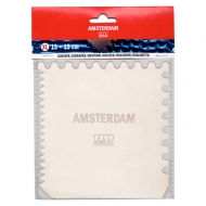 Шпатель металічний для текстурної пасти 15х15 см AMSTERDAM  (91465004)