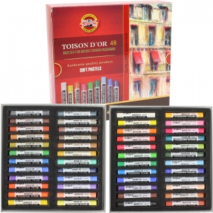 Набір крейда-пастелі Koh-i-Noor Toison D'or 48 кольорів (8516)