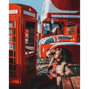 Картина за номерами BrushMe 40 * 50см Лондон Time (GX27964)
