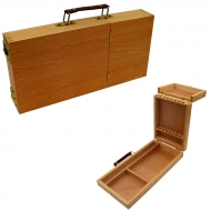 Пенал-етюдник акварельний DKART & CRAFT дерев'яний в'яз 33х16,5х5 см (94161966)